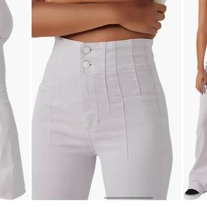 Free People We the Free Jayde High Waist Flare Pants